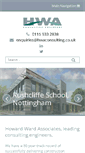 Mobile Screenshot of hwa-consulting.com